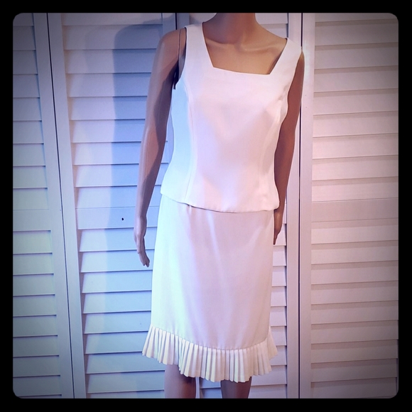 Two-piece Sleeveless Danny & Nicole Dress SUIT perfect for a wedding - Picture 6 of 12